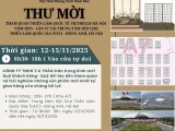 THƯ MỜI THAM QUAN TRIỂN LÃM QUỐC TẾ VIETBUILD TPHCM 2025