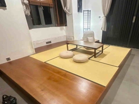 SÀN NÂNG VÀ CHIẾU TATAMI 