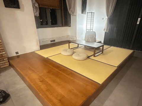 SÀN NÂNG VÀ CHIẾU TATAMI 