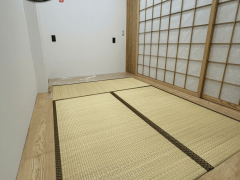 NỘI THẤT GỖ VÀ CHIẾU TATAMI TẠI TC THẢO ĐƯỢC ĐO ĐẠC- SẢN XUẤT-LẮP ĐẶT