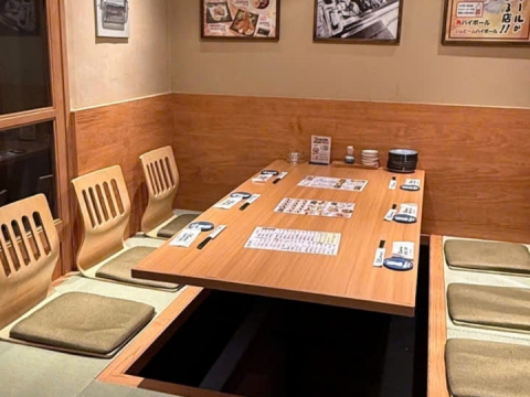 Thảm chiếu Tatami tại nhà hàng Sushi Don