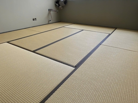 Thảm chiếu Tatami mã WPY1 tại căn hộ 