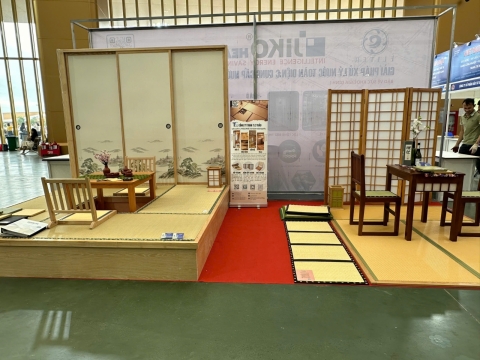 Gian hàng của công ty T.C Thảo tại triễn lãm quốc tế Vietbuild 11/2025