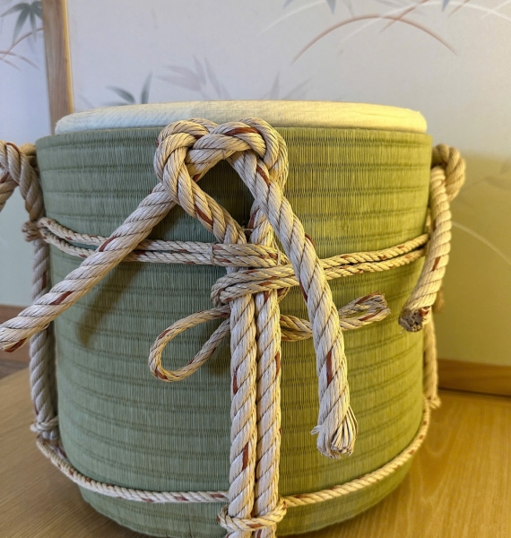  BÌNH RƯỢU SAKE BỌC TATAMI TRANG TRÍ